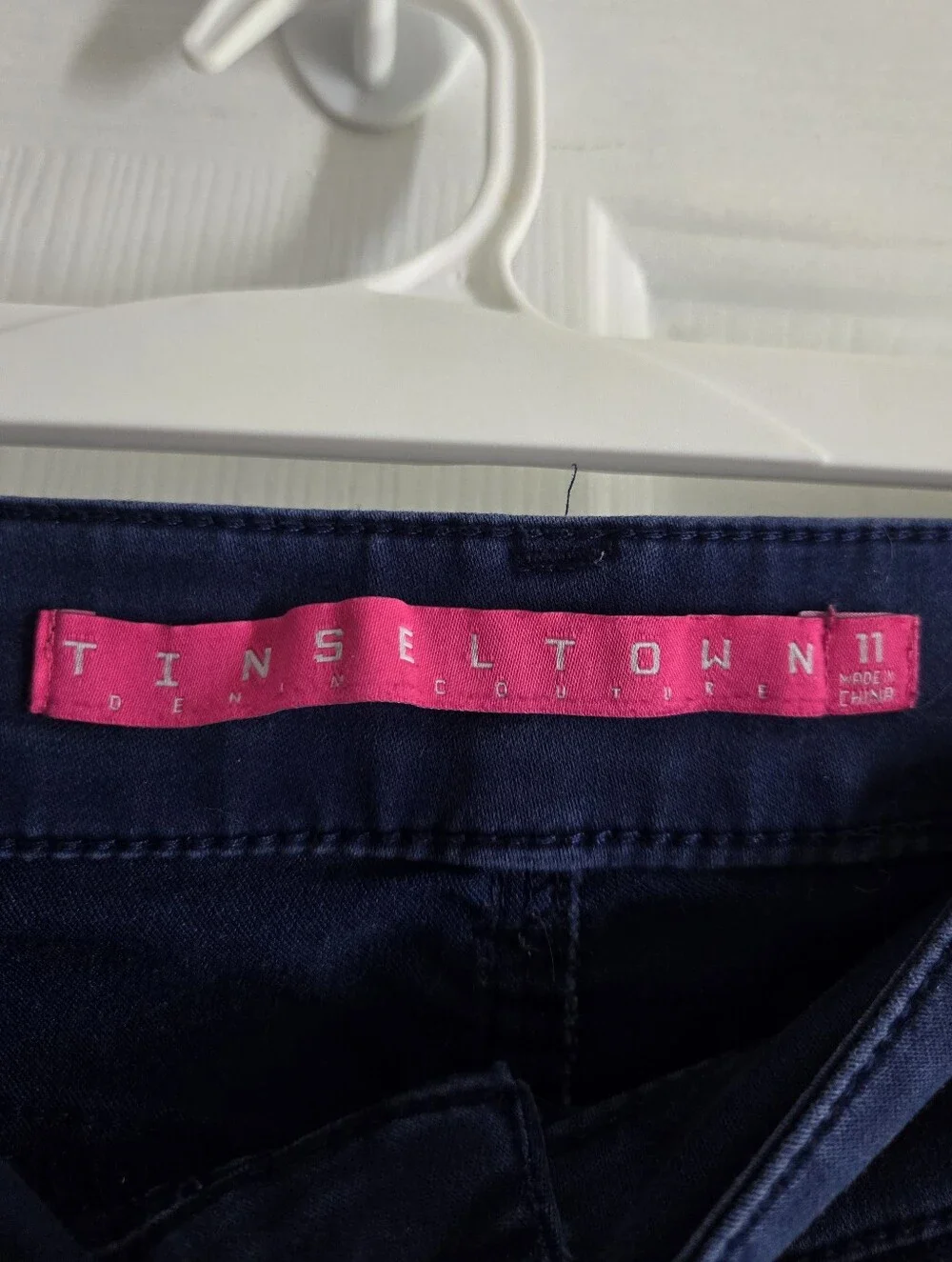 Tinseltown Dark Navy Skinny Jeans Size 11